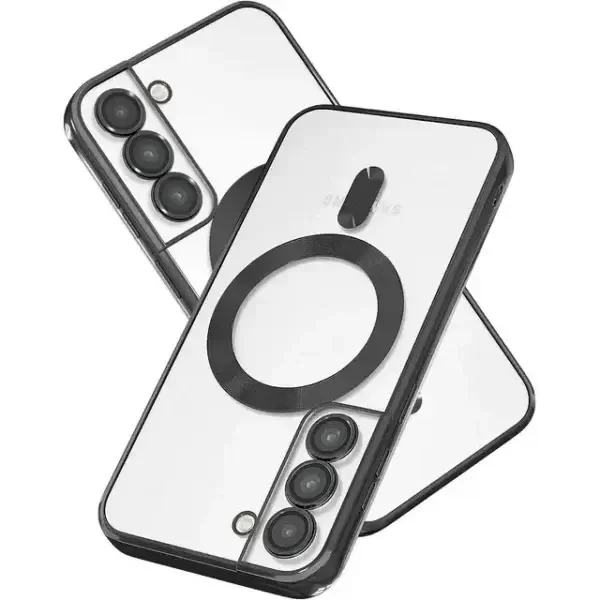 S22 Black MagSafe Cover – Sleek, Magnetic & Protective