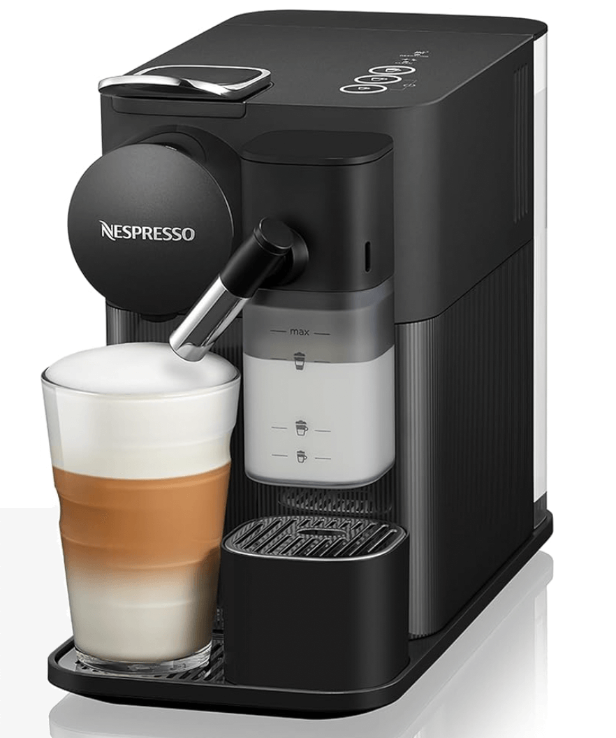 espresso Lattissima One Coffee Machine - Shadow Black