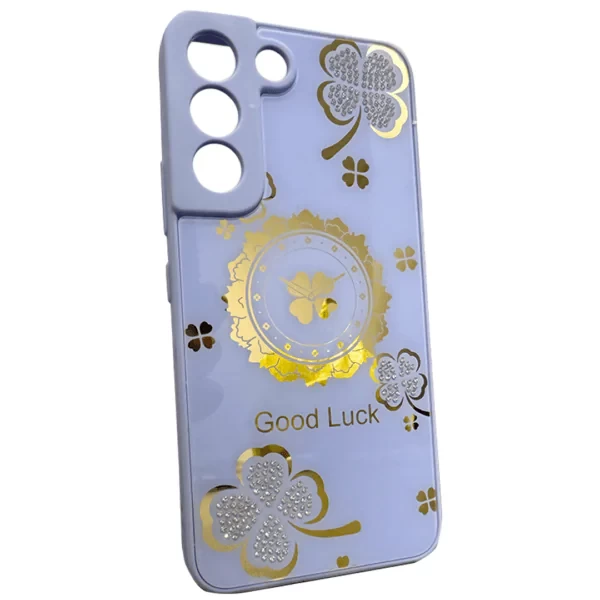 Samsung S22 Purple Good Luck Case – Ultra-Thin & Protective