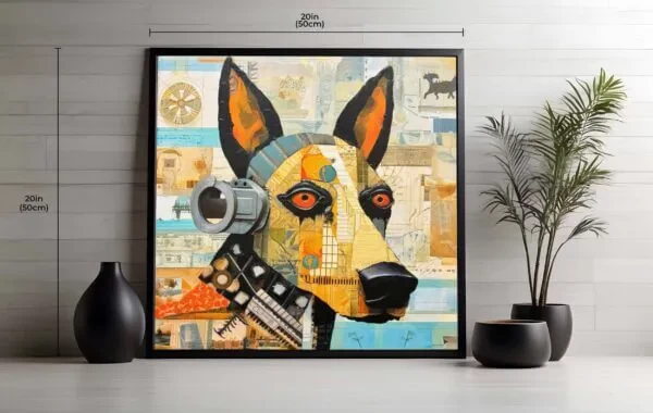 Canine Dog Canvas, Painting for Living Room